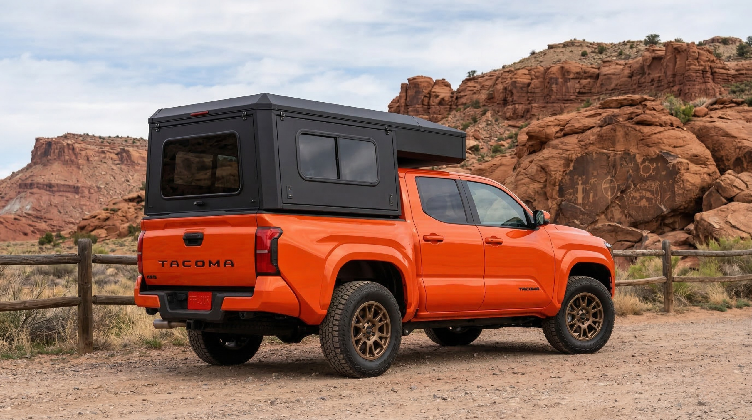 Close up image of a nerf bar